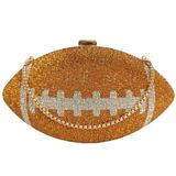 Bolsa De Ombro Tiracolo Lyuxhetaokdiq Em Forma De Futebol Feminino