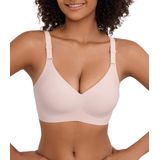 Sutiã Poseshe Wireless Push Up Support, Cobertura Total, Rosa