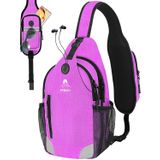 Bolsa Crossbody Sling Vpbage Para Homens E Mulheres À Prova D&#39;água