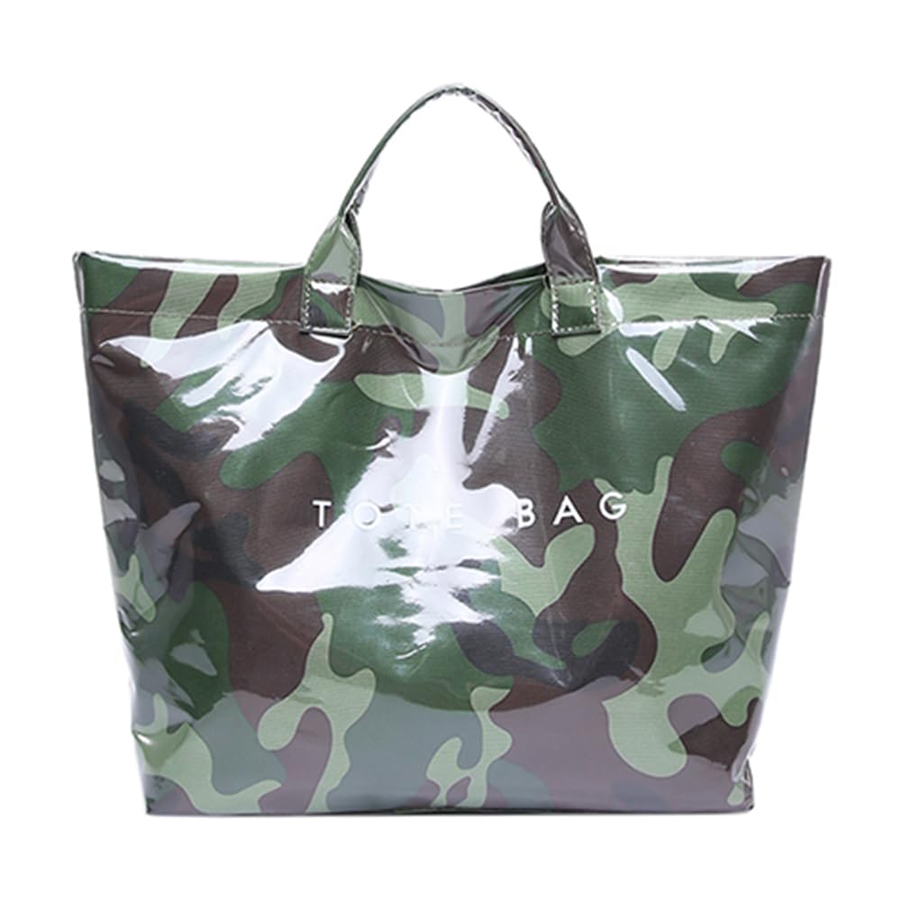 Sacola Lushandy Em Pvc Com Estampa De Leopardo Para Mulheres