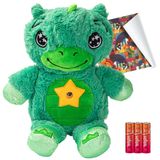 Brinquedo Ursinho Pelúcia Com Projetor De Estrelas - Verde