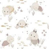 Papel De Parede Happy Infantil Branco 14850