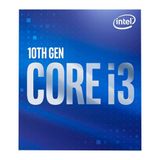 Processador Core I3 Lga 1200 Bx8070110100 Quad Core I3-10100 4.30ghz 6mb Cache