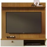 Painel Suspenso Para Tv 55 Polegadas 1 Porta Basculante Isis Cumaru/opala