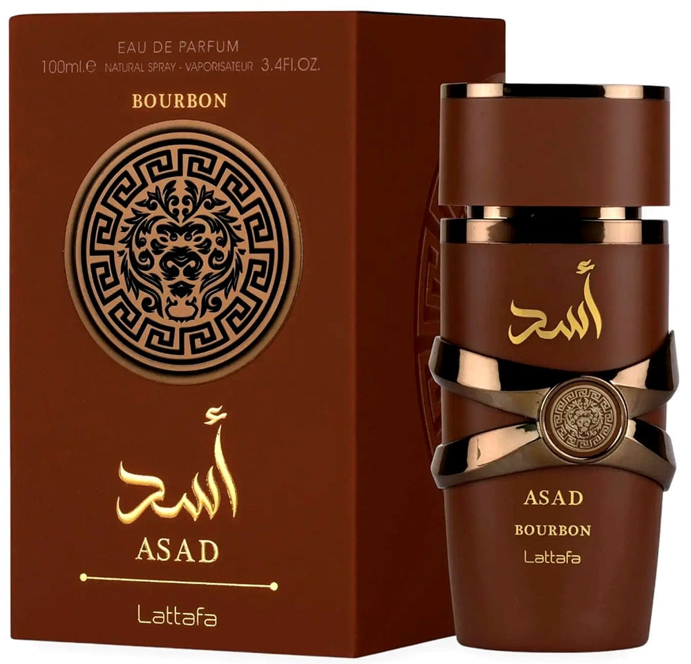 Perfume Lattafa Asad Bourbon Edp Masculino 100ml - Carrefour