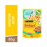 Ração Úmida Sachê Friskies Gatos Adultos Atum Ao Molho 85g