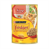 Ração Úmida Sachê Friskies Gatos Adultos Frango Ao Molho 85g