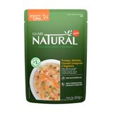 Ração Úmida Sachê Guabi Natural Cães Adultos Frango E Salmão Com Cereais E Vegetais 100g