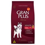 Ração Granplus Menu Cães Adultos Porte Médio E Grande Carne E Arroz 15kg