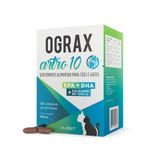 Suplemento Ograx Artro 10 Para Cães E Gatos 30 Cápsulas