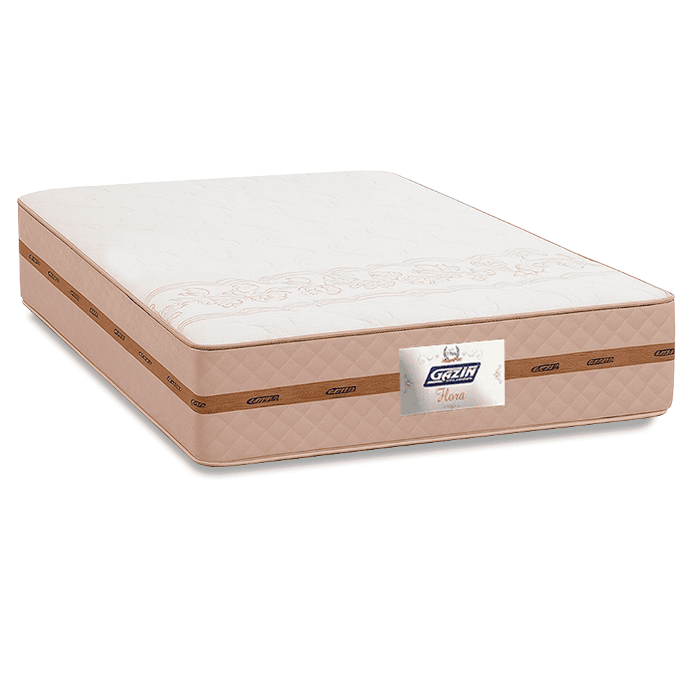 Colchao Gazin Flora 1,38x20 Bege Bonnel