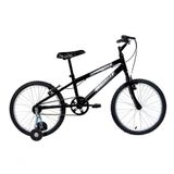 Bicicleta Aro 20 Infantil Mtb Boy Com Roda Lateral - Preto