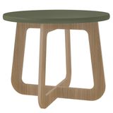 Mesa De Centro Para Sala De Estar 59 Cm 4532 Menta Carvalho Arly Menta Carvalho