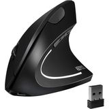 Mouse Vertical Sem Fio Ergonômico Asoyiol Para Laptop