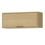 Armario Aereo Basculante Mdp 80 Cm Glor Agl01 Castanho Mxm