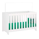 Berço Mini Cama 3 Em 1 Multifuncional 133x64 Cm Bbi51 Branco Dtall