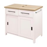 Gabinete Banheiro Com Tampo 2 Pt 2 Gv 85 Cm Bn04 Branco Dtall
