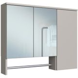 Espelheira Com 3 Portas E Toalheiro 80 Cm Es9000 Mell Arenas Faem Mell Arenas