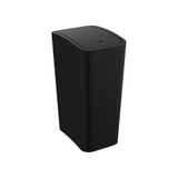 Lixeira Astra Ltc2 Com Tampa Click 8l Retangular Preto