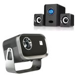 Kit Completo: Projetor Hy350 E Caixa De Som – Home Theater!