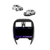 Kit Multimídia March Si 1.6 Rio Versa 1.6 2015 / 2022 Android 9 Pol Carplay Gps 2/32gb - 915br Roadstar