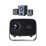 Kit Projetor Hy350 E Caixa De Som – Home Theater!