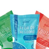 Kit Sabonete Sachê Yabae - 1 Frutas Vermelhas + 1 Erva Doce + 1 Flor De Algodão
