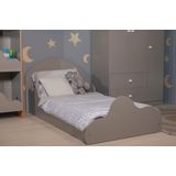 Cama Infantil Montessoriana Genialflex Nuvem Cinza
