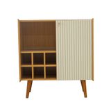 Aparador Balcão Adega Genialflex Branco Laca 100% Mdf