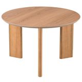 Mesa De Centro Para Sala De Estar Pés Madeira Alta Bulat A03 Hanover Roble - Lyam Decor