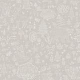 Papel De Parede Happy Infantil Bege 14807