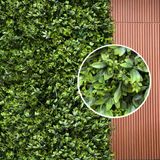 15 Placas De Plantas Artificiais 60x40 Para Jardim Suspenso Folhagens Chefleras Mistas Para Apartamento