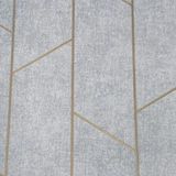 Papel De Parede Santorini Geométrico Cinza Sn64