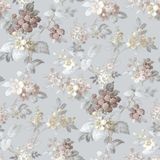 Papel De Parede Happy Floral Cinza 12306