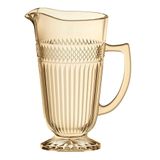 Jarra Com Pé Em Vidro Palace Âmbar 1,2l L\&#39;hermitage