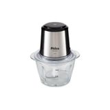 Processador De Alimentos Philco Inox Glass Pps01i 350w Inox 127v