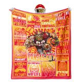 Manta Para Fãs Do Time De Futebol Vigkoir Red Kingdom 125x100cm