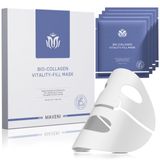 Máscaras Faciais De Biocolágeno Maveni Real Deep Hydration