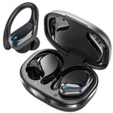 Fones De Ouvido Sem Fio Catitru Bx17 Bluetooth 80hrs De Reprodução Em Preto
