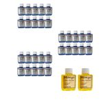 Kit 30un Limpa Pratas Monzi 35ml + 2un Limpa Chapeados 35ml