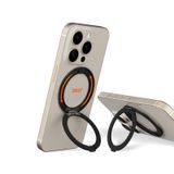 Suporte De Telefone Coolqo 360 Spin Cell Grip Ring Magnetic Black