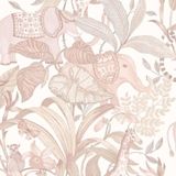 Papel De Parede Minime Infantil Rosa 17108