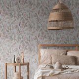 Papel De Parede House Of Turnowsky Floral Cinza 388981