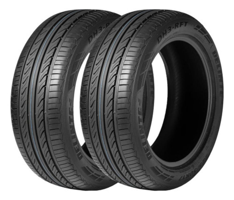 Pneu Delinte Dh3 Runflat 225/55 R17 97y - 2 Unidades