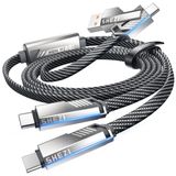 Cabo De Carregamento Shezi 100w Usb C 4 Em 1 Para Iphone Macbook