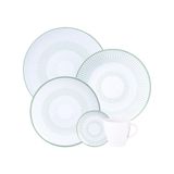 Aparelho De Jantar Tramontina Lineare Em Porcelana Decorada 20 Peças