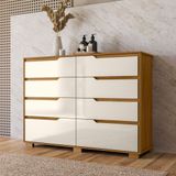 Cômoda Moval Georgia 8 Gavetas Elegânte