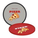 Prato Tramontina Pizza Em Polipropileno Cinza 20 Cm