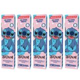 5x Gel Dental Infantil Stitch Sabor Morango 50g -dentalclean