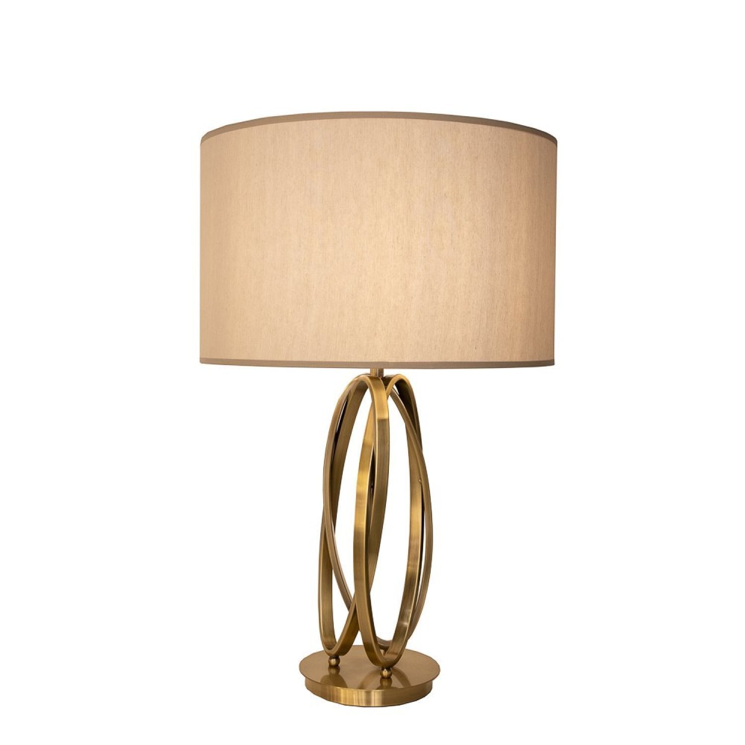 Luminária Abajur De Mesa Veneto Bella Iluminação Bronze